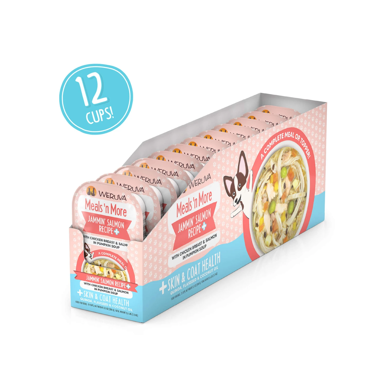 Weruva Meals 'n More Skin & Coat Wet Dog Food 2 Weruva Meals 'n More Skin & Coat Wet Dog Food - Image 2