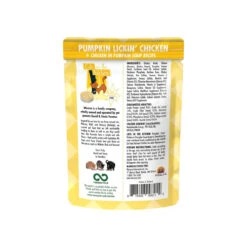 Weruva Cats In The Kitchen Grain-Free Pouch Cat Food - Original -Cat And Dog Pet Supply Store Weruva CITK PumpkinLickinChicken Back