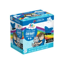 Best Feline Friend BFF Oh My Gravy! Grain-Free Wet Cat Food Pouches -Cat And Dog Pet Supply Store Weruva OMG ChickShrimp CiaoBaby Box