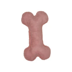West Paw Big Sky Bone Dusty Rose Plush Toy For Dogs -Cat And Dog Pet Supply Store WestPaw BigSky Bone Rose Jumbo