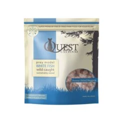 Steve's Real Food Cat Quest Freeze Dried -Cat And Dog Pet Supply Store WhiteFishFreezeDriedFront