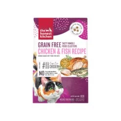The Honest Kitchen Whole Grain Food Clusters Cat Food -Cat And Dog Pet Supply Store WholeFoodClustersCatGrainFreeChicken Whitefish4lbBag