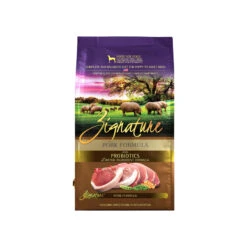 Zignature Limited Ingredient Grain Free Dry Dog Food 24 Zignature Limited Ingredient Grain Free Dry Dog Food -Cat And Dog Pet Supply Store Zig Pork Front
