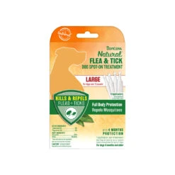 Tropiclean Natural Flea & Tick Spot On Treatment For Dogs -Cat And Dog Pet Supply Store tropicleanflea and tick spot on treatment for large dogs